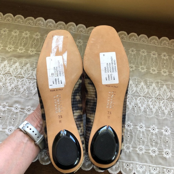 ~BADGLEY MISCHKA COUTURE~Leopard/Gold Crystal Detail Ballet Flats - Picture 12 of 12